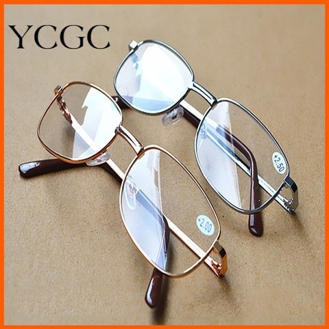 Metal Frame Presbyopia Glasses with Resin Lenses Comfy Light Glass for Men Women Reading Glasses +1.0 1.5 2.0 2.5 3.0 3.5 4 ► Photo 1/6