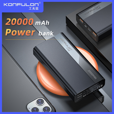 20000mAh Quick Charge Power Bank 22.5W 20000 mAh Powerbank For Vivo /PD QC3.0 Quick Charge Power Bank For iPhone12 xiaomi ► Photo 1/6