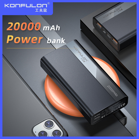 KUULAA Power Bank 20000mAh QC PD 3.0 PoverBank Fast Charging PowerBank  20000 mAh USB External Battery