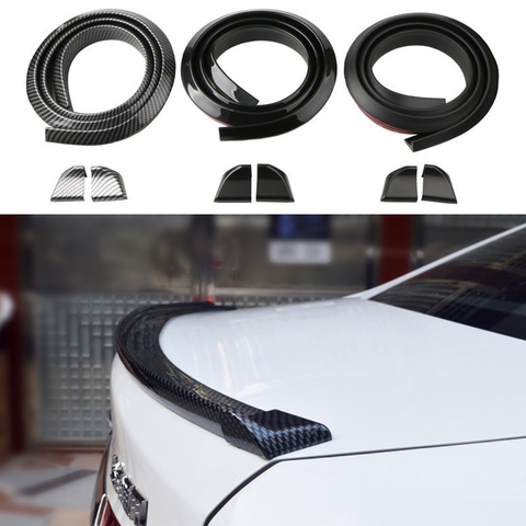 1.5M Car-Styling 5D Carbon Fiber Spoilers Styling DIY Refit Spoiler For Audi BMW Toyota Honda KIA Hyundai Opel Mazda Ford Skoda ► Photo 1/6