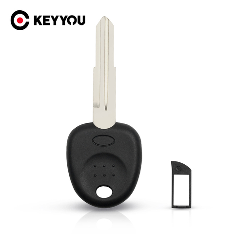 KEYYOU left key blade Transponder Chip key shell case For Hyundai Accent Coupe Getz Elantra Excel Getz Lavita TiburonTucson ► Photo 1/6