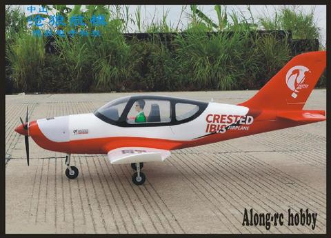 RC Plane MODEL hobby 1220mm wingspane 25E V2 CRESTED IBIS AIRPLANE (PST-25) Business aircraft kit set or PNP set ► Photo 1/6