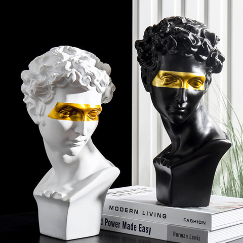 Home Decoration Accessories David People Resin Statue Europe Abstract Modern Sculpture Statue Mythology Art Home Decor Ornaments ► Photo 1/6