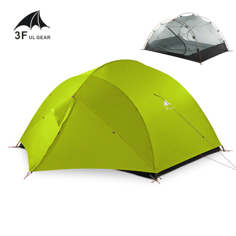 3F UL GEAR QingKong3 15D Ultralight Camping Tent Portable 3 Persons Tent Double Layer 4 Seasons Outdoor Climbing Waterproof Tent ► Photo 1/6
