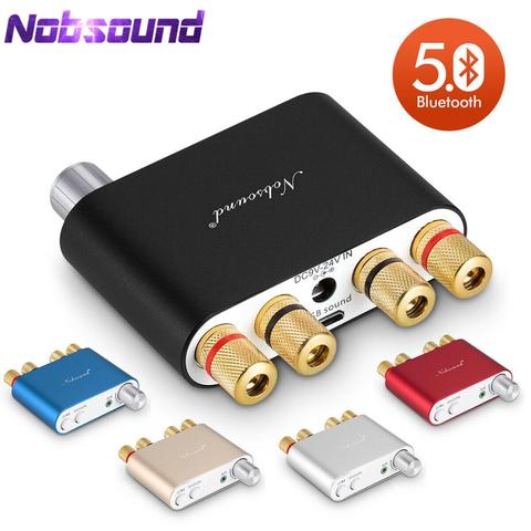 Nobsound NS-10G TPA3116 Bluetooth 5.0 Mini  50W*2 Digital Amplifier Stereo Hi-Fi Power Amlifier 5 Colors ► Photo 1/6
