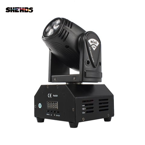 Fast Shipping Mini 10W LED RGBW Beam moving head Light High Power Quad Stroboscope Strong Beam Light For DJ Disco Bar Theater ► Photo 1/6