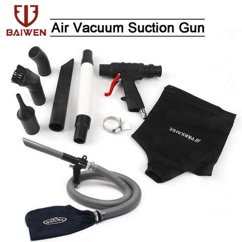 1x Set Air Duster Compressor Kit Dual Function Air Vacuum Blow Suction Gun Pneumatic Vacuum Cleaner Tools ► Photo 1/6