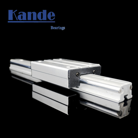 1 external dual-axis roller linear guide LGD12 LGD16 linear guide L500 800 1000mm and 1pc LGB6 or LGD8 linear guide of CNC parts ► Photo 1/6