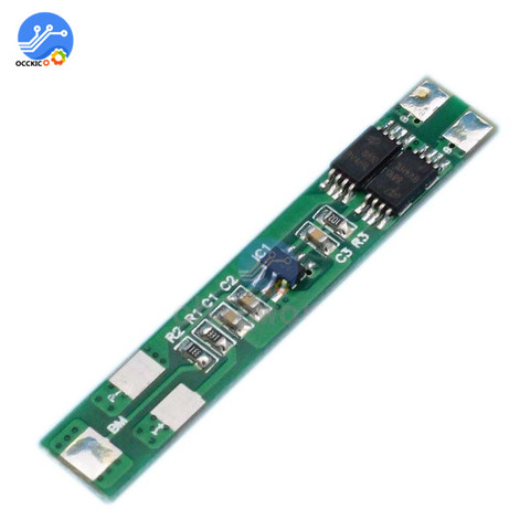 BMS 2S 7.2V 6A 2 MOS 18650 Lithium Battery Charger Protection Board Power Bank Charger PCB Dual MOS ► Photo 1/1