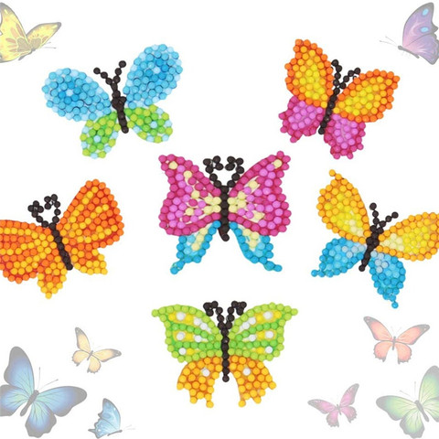 Butterfly Diamond Painting Stickers DIY Kits Butterfly Diamond Art Butterfly  Diamond Stickers by Numbers Kits Crafts Set for Kid - Price history &  Review, AliExpress Seller - LXGCLX Official Store
