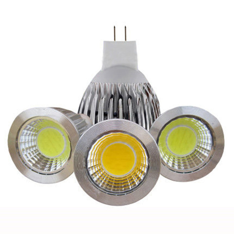 Nieuwe High Power Lampada Led MR16 COB 9 W 12 W 15 W Led Cob Spotlight Cool White MR 16 12 V GU5.3 /110V/ 220V ► Photo 1/6