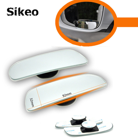 2pcs/lot Car Blind Spot Mirror 360 Degree Wide Angle Convex Parking Auto Motorcycle Rear View Adjustable Mirror ► Photo 1/6