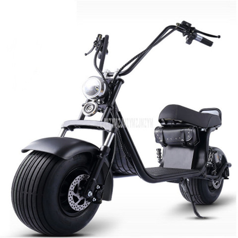 X9 55-60km Double Person Electric Scooter Vehicle Shock Absorption Anti-theft Adult Electric Bicycle EBike 1500W/2000W ► Photo 1/6