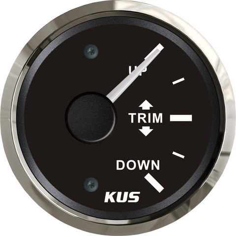 KUS Boat Trim Gauge WEMA Marine Trim Tilt Gauge for Mercury Yamaha Outboard 52mm 0-190 ohms ► Photo 1/1