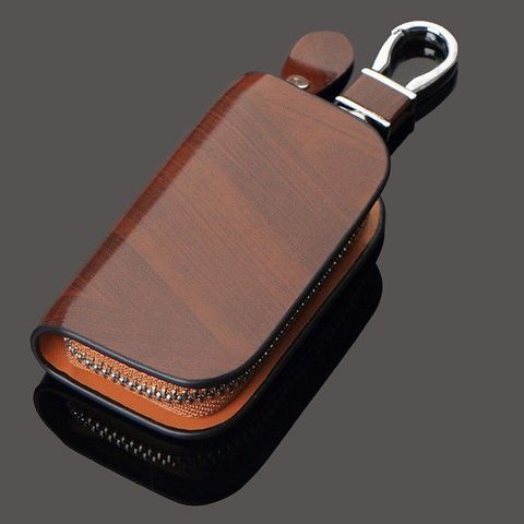 Leather Car key cover case with car Logo for Hyundai i40 i10 i25 ix35 Ioniq accent i30 ix35 elantra santa fe tucson i20 sonata ► Photo 1/6