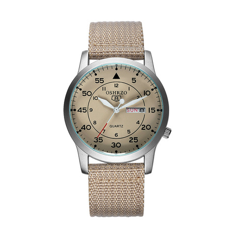 New Pilot 1963 Men's Watch Quartz Canvas Belt Military Aviation Men Watches Retro Creative Unique Fashion Military Male Watch ► Photo 1/6