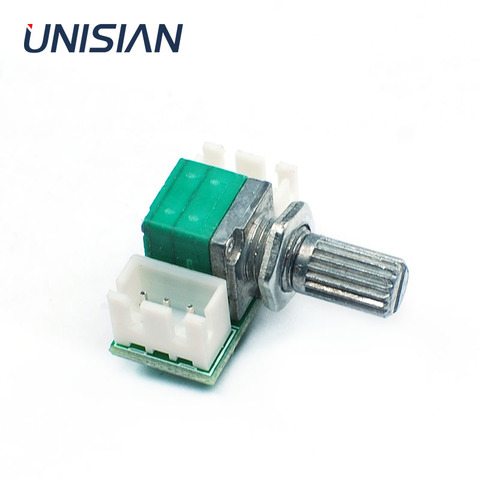 UNISINA Audio control board with R09 type Potentiometer Sound volume adjustor single input to output adaptor module for amplfier ► Photo 1/3