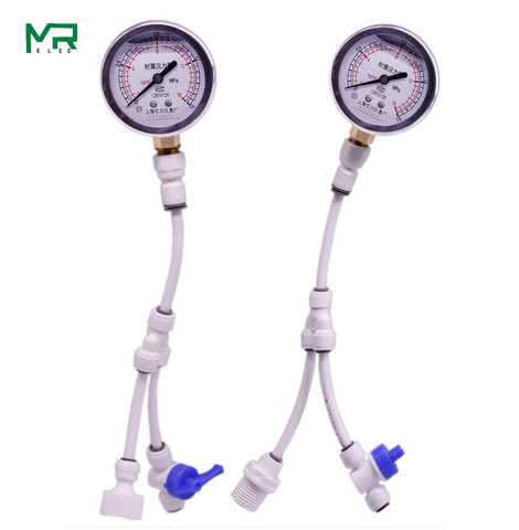 Yn60 suit 0~1.6MPA oil pressure anti vibration Household tap water purifier pressure gauge test water pipe Pressure gauge ► Photo 1/5