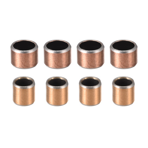 uxcell 1-10pc Sleeve Plain Bearings 6mm ID 8mm OD Wrapped Oilless Self-lubricating Bushings 6x8x5mm 6x8x6mm 6x8x8mm 6x8x15mm ► Photo 1/1