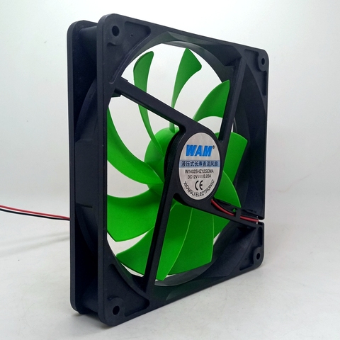 NEW 140mm cooling fan 14cm 14025 12V 1200RPM computer chassis power super mute fan For 1250W chassis power cooling fan ► Photo 1/4