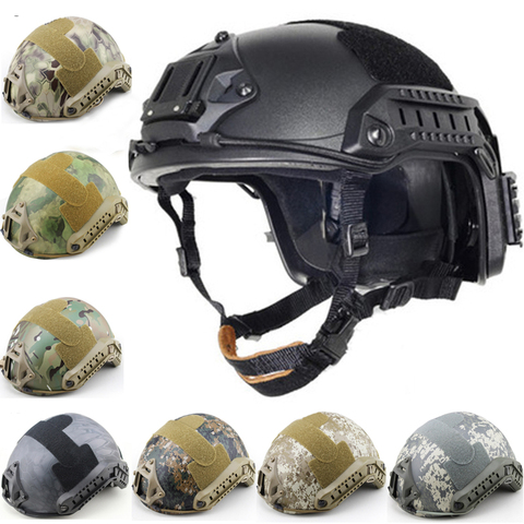 New FAST Helmet Airsoft MH Camouflage Tactical Helmets ABS Sport Outdoor Tactical Helmet ► Photo 1/6