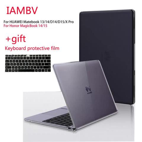 Crystal\Matte Case For huawei Matebook Mate 13 Mate 14 Mate book X pro,Cases for  MagicBook14 MagicBook15 Mate D14 Mate D15 ► Photo 1/6