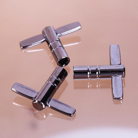 Drum Tuning Key Adjustment Wrench Silver Metal Percussion Accessories Tool S7B1 ► Photo 1/6
