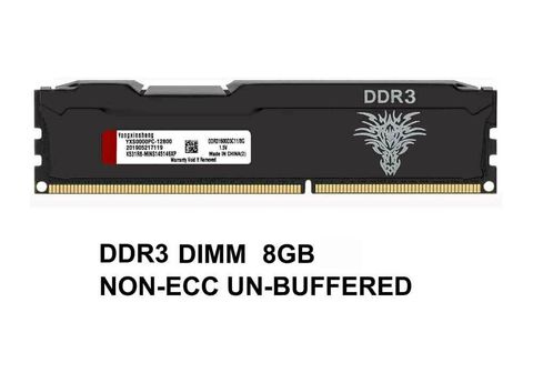 PC3-12800 (DDR3-1600)   PC4-19200(DDR4-2400) 8G Desktop Memory DIMM ► Photo 1/1