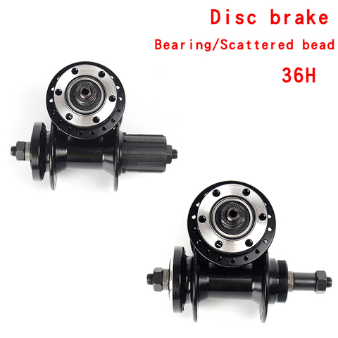 Mountain bike disc brake type flower drum quick release 36 hole scattered bead rotating type Peilin bearing flower drum ► Photo 1/6