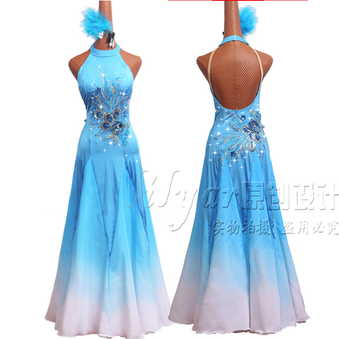 Ballroom Dance Dress Standard Skirt Competition Dress Costumes Performing Dress Customize New Arrival Adult Children ► Photo 1/6