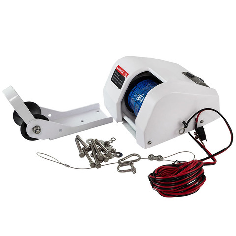 Boat Anchor Winch Electric Marine Saltwater With Wireless Remote Control Kit ► Photo 1/6