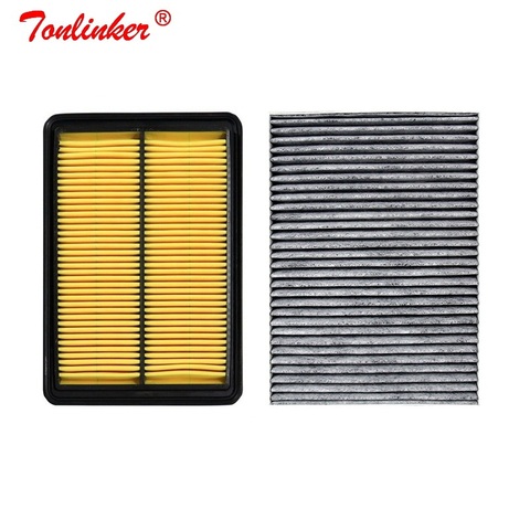 Car Air Filter+ Cabin Filter 2 Pcs For Nissan X-Trail Rogue T32 2013-2022 1.6L 2.0L 2.5L Model Filter OEM 165464BA1A 272774BA0A ► Photo 1/6