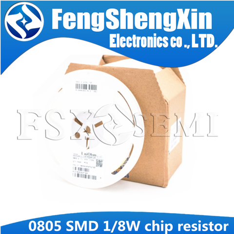 5000pcs/lot 0805 SMD 1/8W resistor 0R ~ 10M 1/2W 0 1 10 100 150 220 330 ohm 1K 2.2K 10K 100K 0R 1R 10R 100R 150R 220R 330R ► Photo 1/1