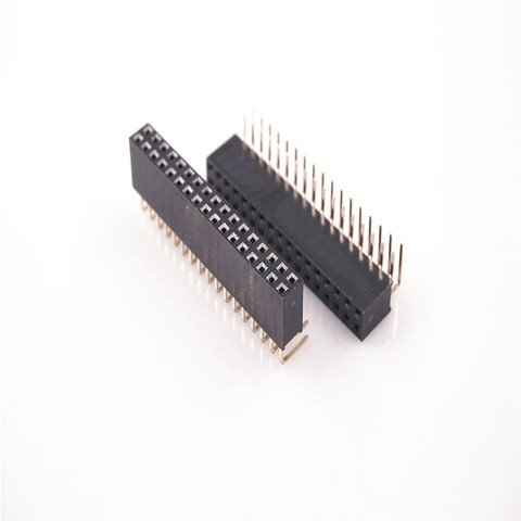 20 pcs PCB Female Header 2.54 mm 0.100