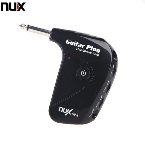 NUX GP-1 Portable Guitar Plug Headphone Amp with Classic Rock British Distortion ► Photo 1/6