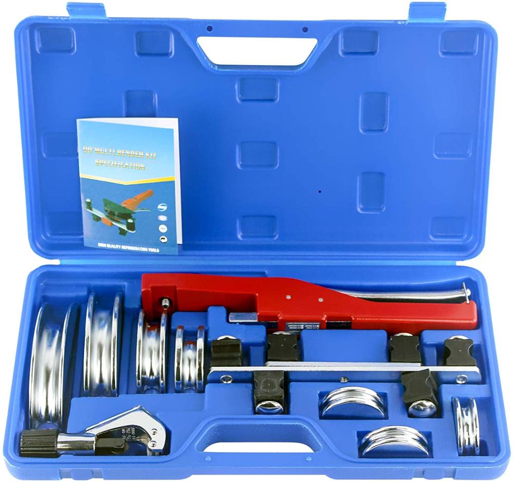 Manual Pipe Bender Copper Tube Expander Tube Expanding Tool Kit 1/4'' to 