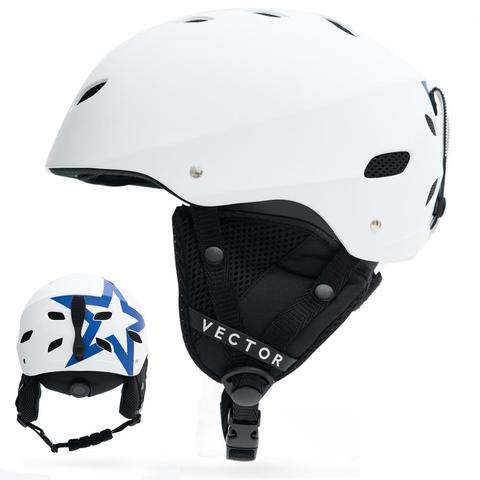 VECTOR Man Women Snowboard Snowmobile Ski Helmet CE Certification Adult Windproof Skating Skateboard Snow Sports Cycling Helmets ► Photo 1/5