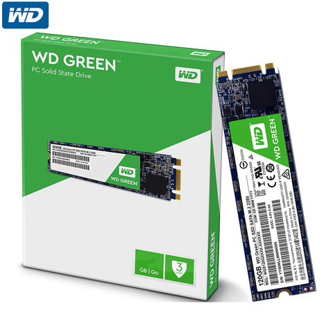 WD Green PC SSD 120/240GB 480GB Internal Solid State Hard Drive Disk M.2 2280 SATA  540MB/S Western Digital For Computer Laptop ► Photo 1/6