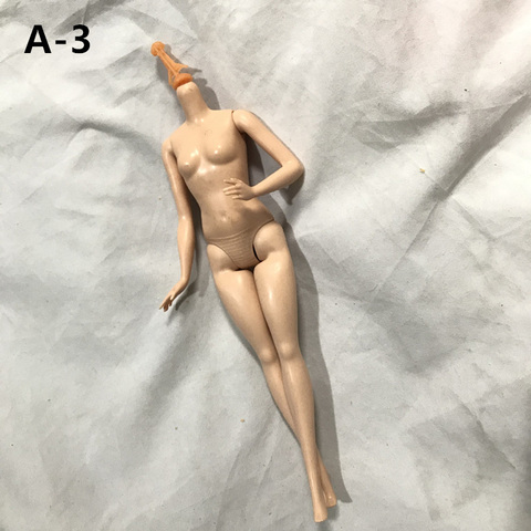 Brown White Skin 30cm Doll Body Parts for Children Toys 5 Joints Doll Body 1/6 BJD Accessories Dress Up ► Photo 1/6