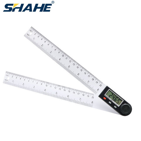 200 mm 7'' Plastic Digital Gonionmeter Angle Ruler Meter Digital protractor 360 degree goniometer inclinometer Angle Tools ► Photo 1/6