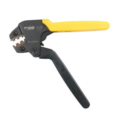 VSA-48B Ratchet Crimping Pliers 0.5-2.5mm*mm AWG20-13 Self-adjusting Terminal Crimper ► Photo 1/6