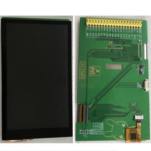 IPS 4.3 inch 16.7M TFT LCD Capacitive Touch Screen with Adapter Board LG4572B Drive IC 480*800 24 bit RGB888 Interface STM32 ► Photo 1/3