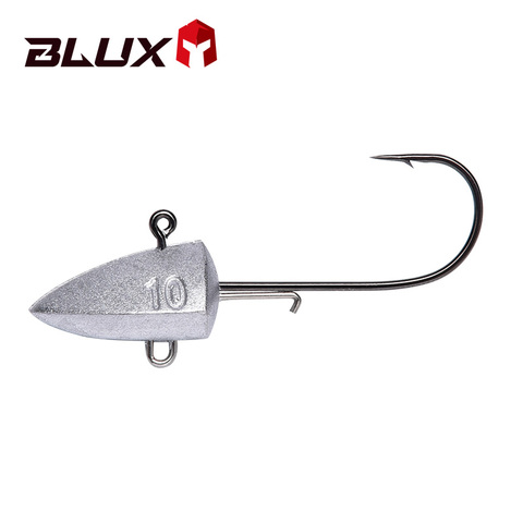 BLUX Dart Jighead Fishhooks 3.5g 5g 7g 10g 14g Worm Fishing Lure Hook Soft Lure Lead Jig Head Artificial Bait Fishing Tackle ► Photo 1/6