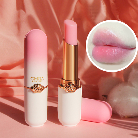Vitality Color Lip Balm Change Lipstick Peach Girl Moisturizing Long Lasting Lip Gloss Makeup Lip Care Korean Cosmetics TSLM1 ► Photo 1/6
