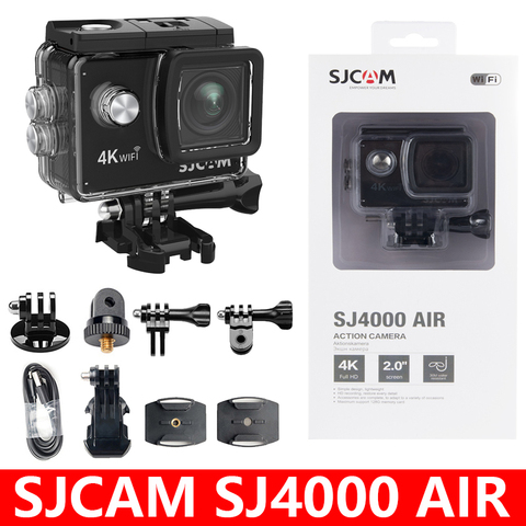 gracht Voorzien voorspelling Price history & Review on SJCAM SJ4000 AIR Action Camera Full HD Allwinner  4K 30fps WIFI 2.0" Screen Mini 170D underwater Waterproof Sports DV Camera  | AliExpress Seller - SJCAM Official Store 