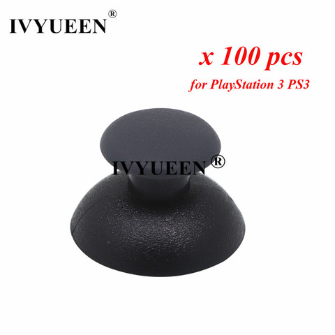 IVYUEEN 100 PCS Black 3d Analog Thumb Stick for Sony Dualshock 3 Controller Analogue Sticks for PlayStation3 Replacement Part ► Photo 1/6
