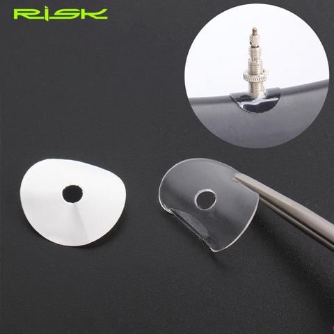 20pcs/set RISK Mountain Road Bike Bicycle French Presta Valve Sticker Rim Protection Gas Air Nozzle Glue Pad Tube Tire Gasket ► Photo 1/6