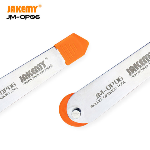 JAKEMY JM-OP06 Professional Mini Safe Roller Opening Tool Stainless Strong POM DIY Pry Tool for Tablet Phone Pad Disassemble ► Photo 1/5
