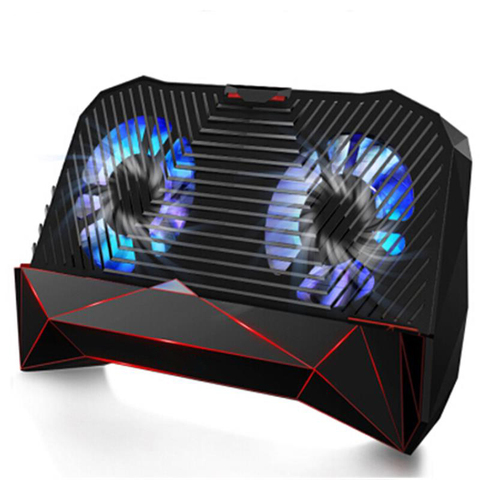 Baseus Mobile Phone Cooler For iPhone Xs Samsung S10 Huawei P30 Pro Game Phone Holder Stand Heat Sink Cooling Gamepad Controller ► Photo 1/6