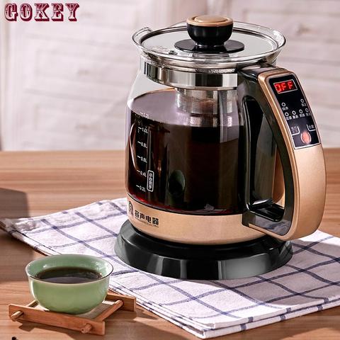 LCD Automatic Electric Kettle Water Carafe Health Pot Thick Glass Tea Pot Electric Tea Pot Insulation Hot Water 1674801 ► Photo 1/6